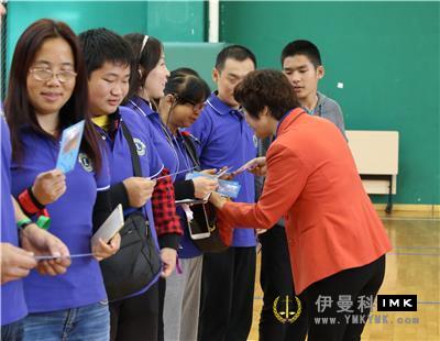 Visually impaired Exhibition can be wonderful Life -- The first Warm Lion Love Sports Carnival of Shenzhen was held successfully news 图14张